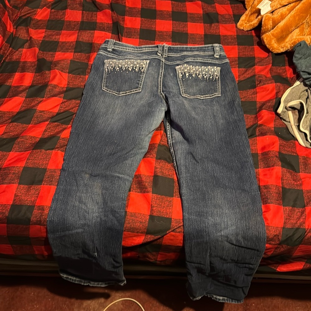 Woman’s bootcut jeans